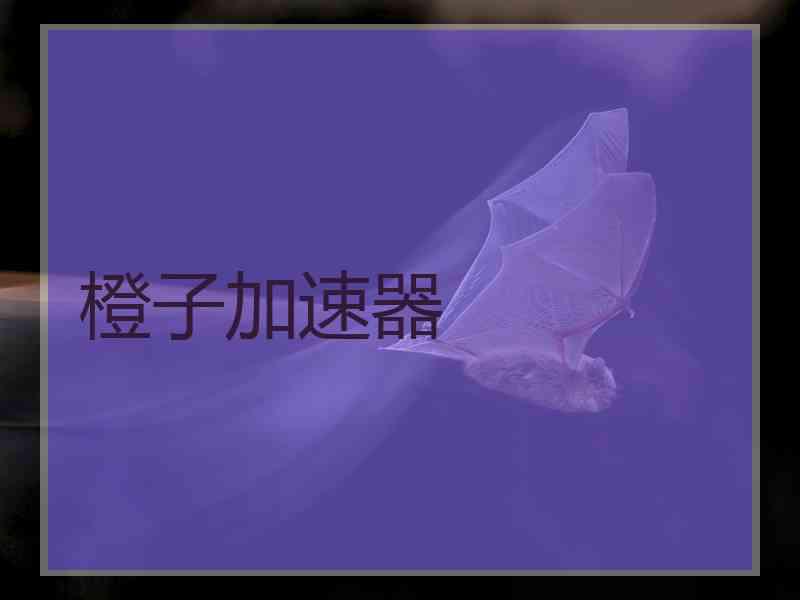 橙子加速器