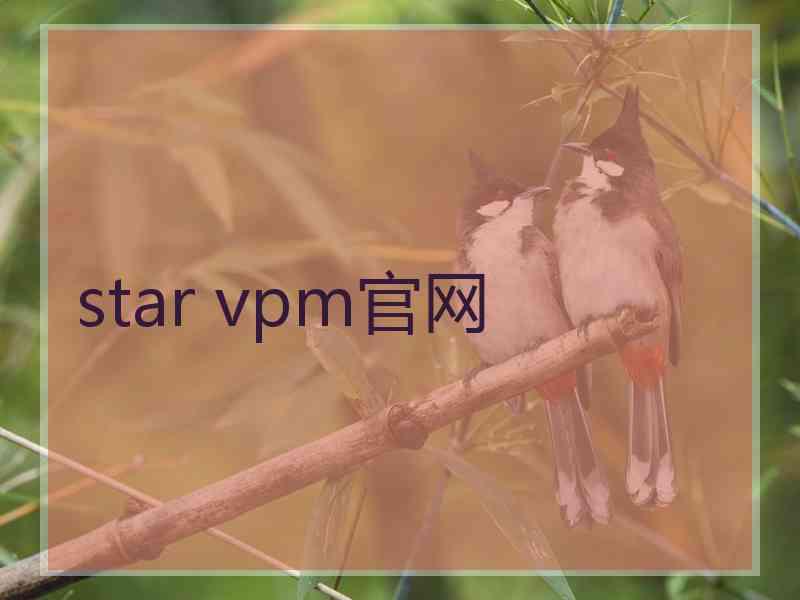 star vpm官网