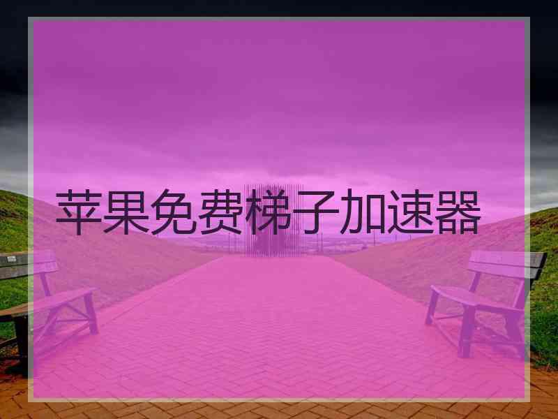 苹果免费梯子加速器