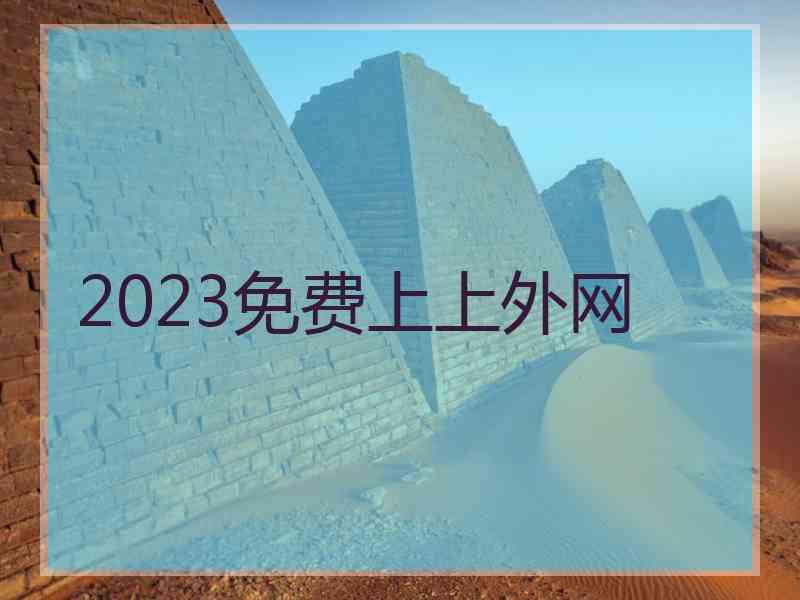 2023免费上上外网