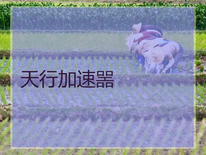 天行加速噐