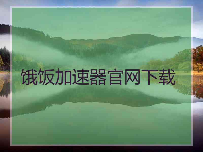 饿饭加速器官网下载