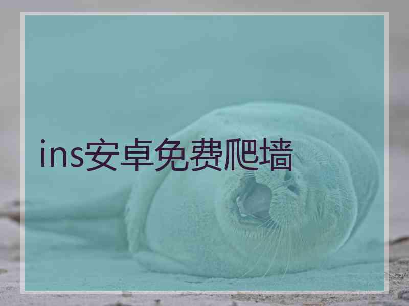 ins安卓免费爬墙