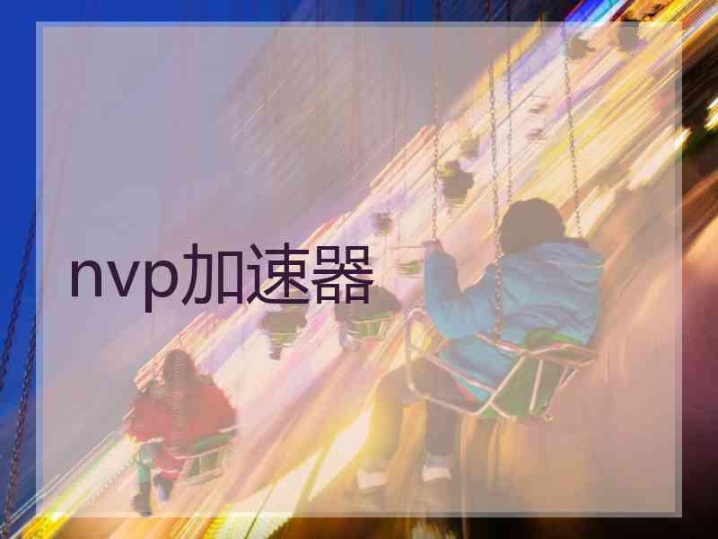 nvp加速器