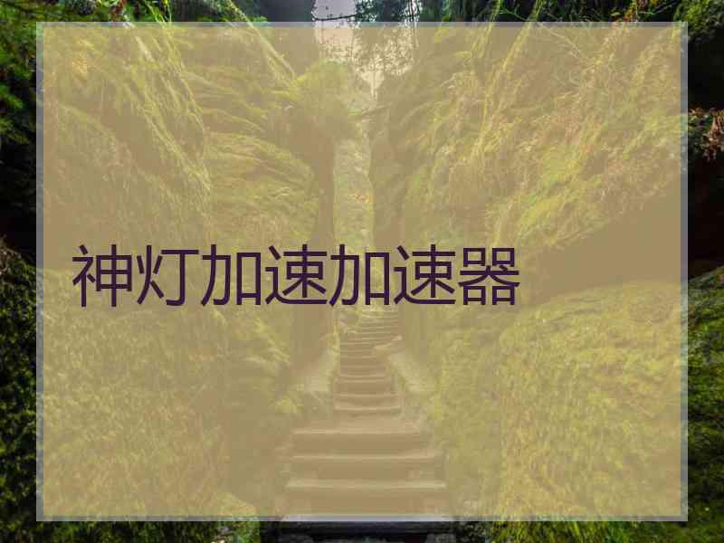 神灯加速加速器