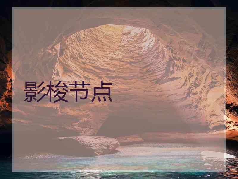 影梭节点