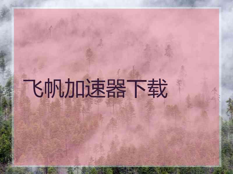 飞帆加速器下载