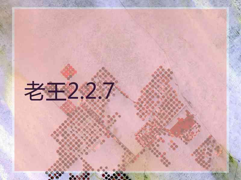 老王2.2.7