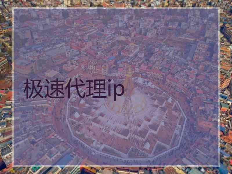 极速代理ip