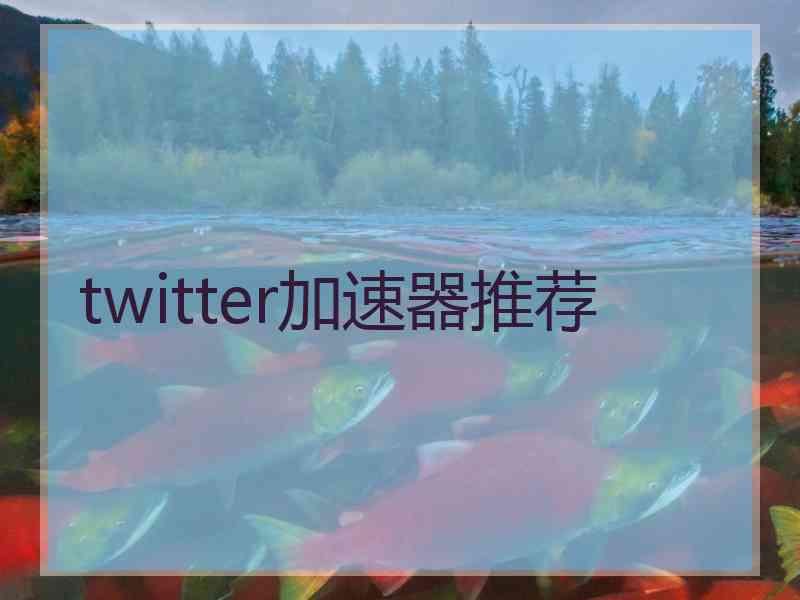twitter加速器推荐