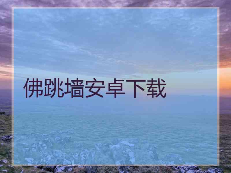 佛跳墙安卓下载