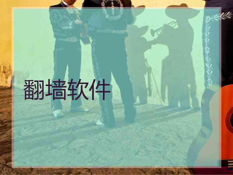 翻墙软件