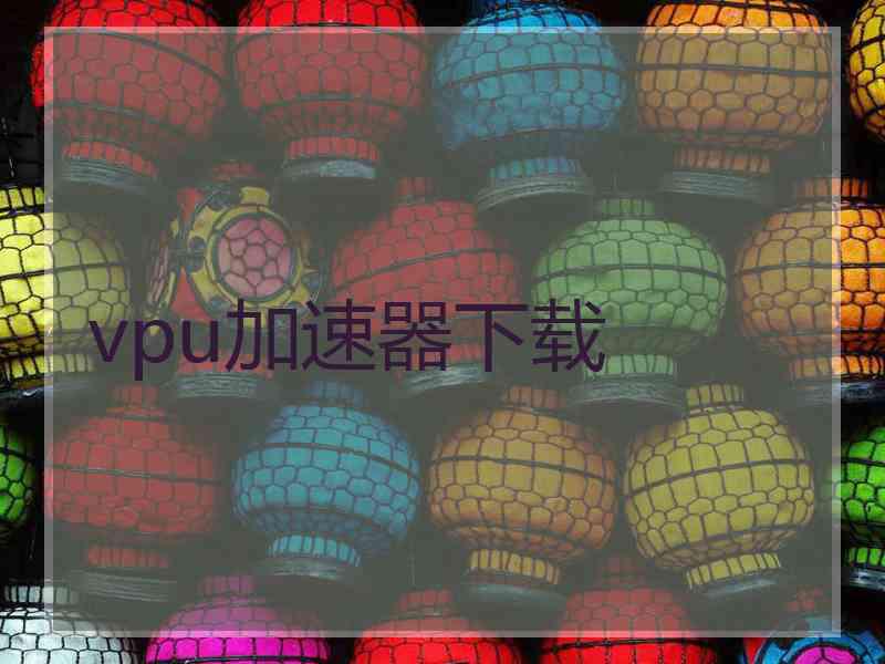 vpu加速器下载