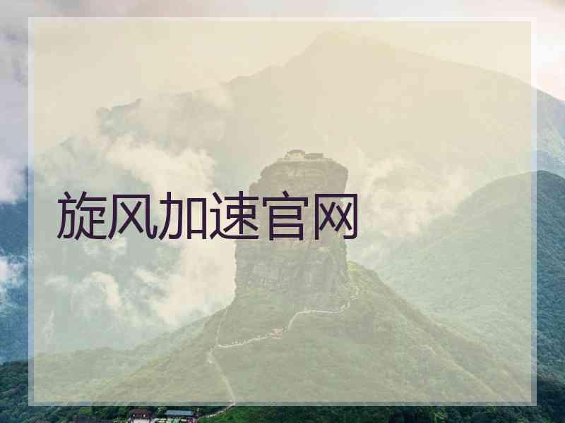 旋风加速官网