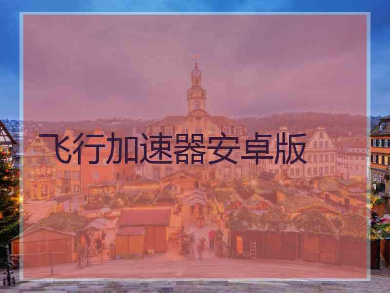 飞行加速器安卓版