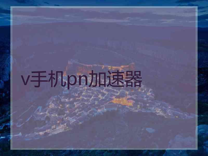 v手机pn加速器