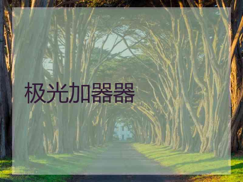 极光加器器