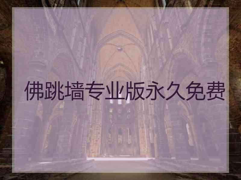 佛跳墙专业版永久免费