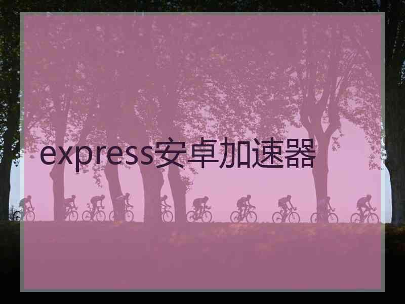 express安卓加速器
