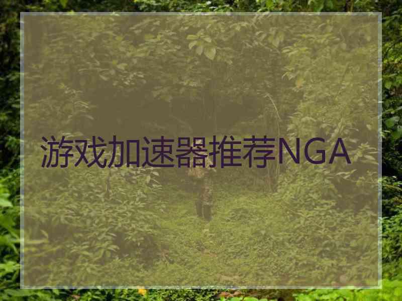 游戏加速器推荐NGA