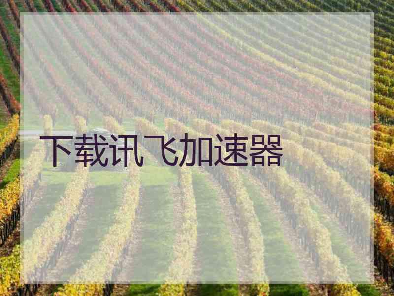 下载讯飞加速器