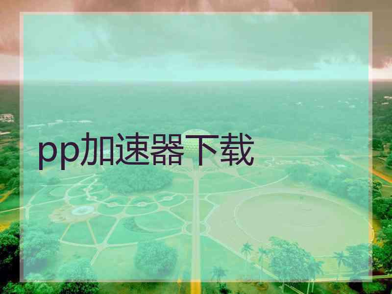 pp加速器下载