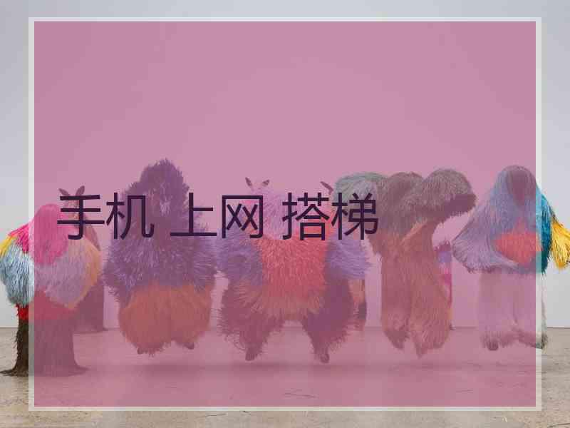 手机 上网 搭梯