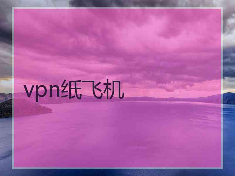 vpn纸飞机